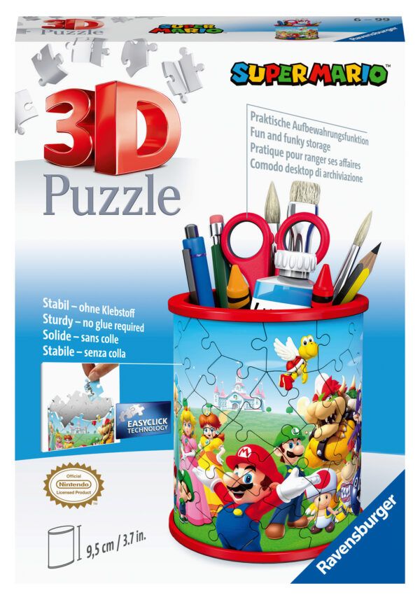 Ravensburger 3D Puzzle Pencil Case Super Mario 1