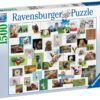 Ravensburger Puzzle 1500 pc Funny Animals Collage 3