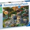 Ravensburger Puzzle 1500 pc Wolves in the Forest 3
