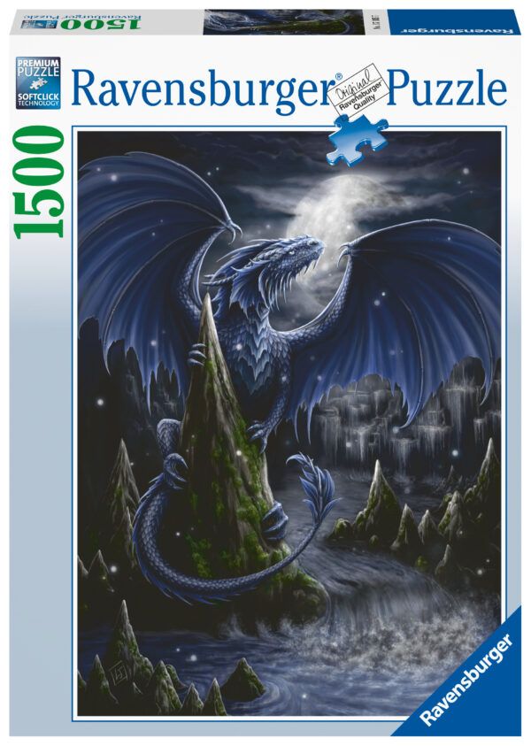 Ravensburger Puzzle 1500 pc Black Dragon 1