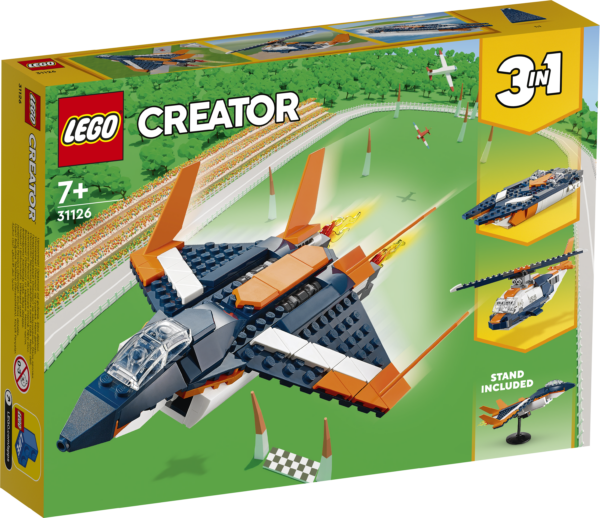 LEGO Creator Supersonic-jet 1