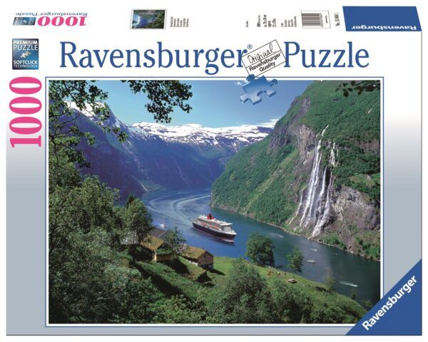 Ravensburger Puzzle 1000 Pc Norwegian fjord 1