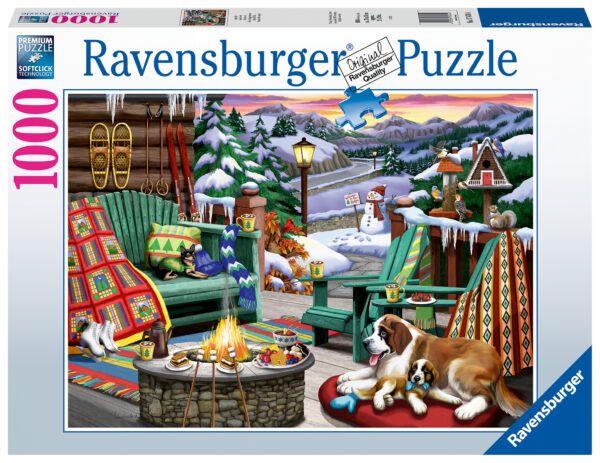 Ravensburger Puzzle 1000 pc Après Skiing 1
