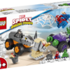 LEGO Spidey Hulk vs. Rhino Truck Showdown 3