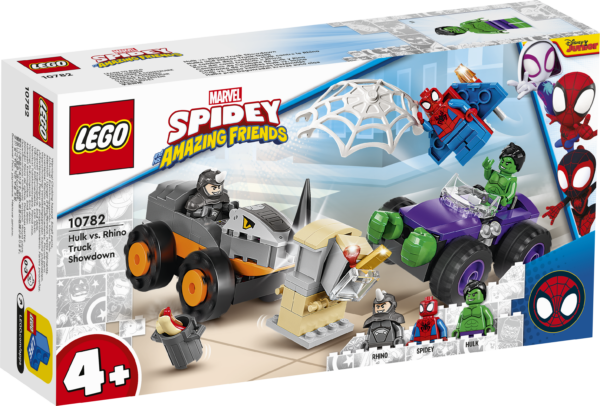 LEGO Spidey Hulk vs. Rhino Truck Showdown 1
