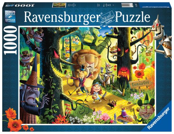 Ravensburger Puzzle 1000 pc Lions, Tigers, Bears 1