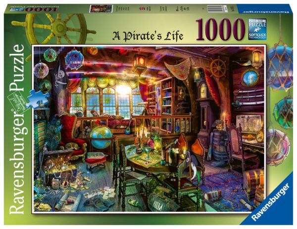 Ravensburger Puzzle 1000 pc The Lives of Pirates 1