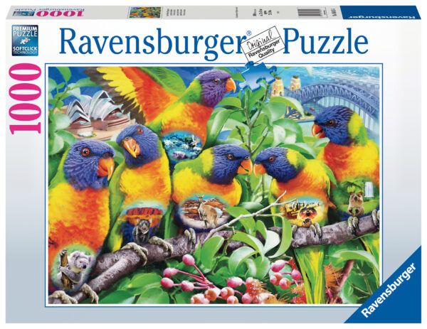 Ravensburger Puzzle 1000 pc Parrots 1
