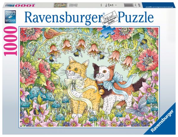 Ravensburger Puzzle 1000 pc Kitten friendship 1
