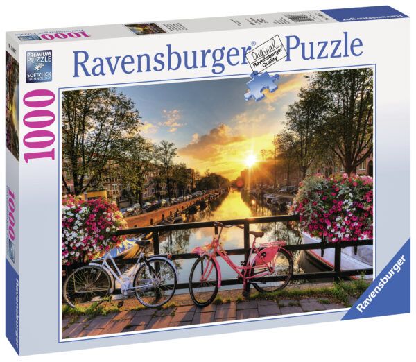 Ravensburger Puzzle 1000 pc Bycicles in Amsterdam 1