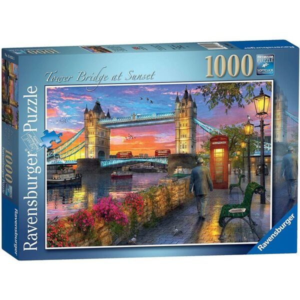 Ravensburger Puzzle 1000 pc Tower Bridge at Sunset 1