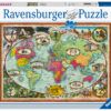 Ravensburger Puzzle 1000 pc World Map 3