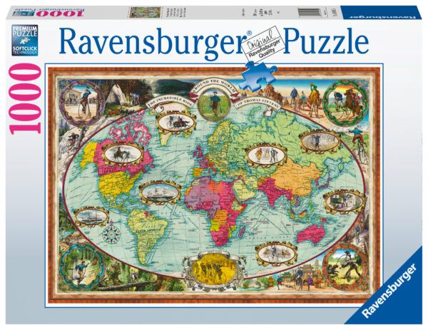 Ravensburger Puzzle 1000 pc World Map 1