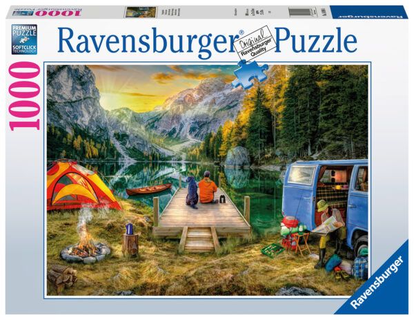 Ravensburger Puzzle 1000 pc Camping Vacation 1
