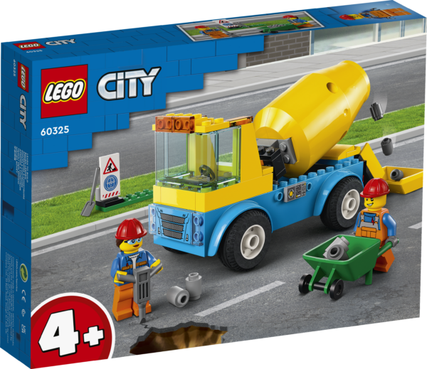 LEGO City Cement Mixer Truck 1