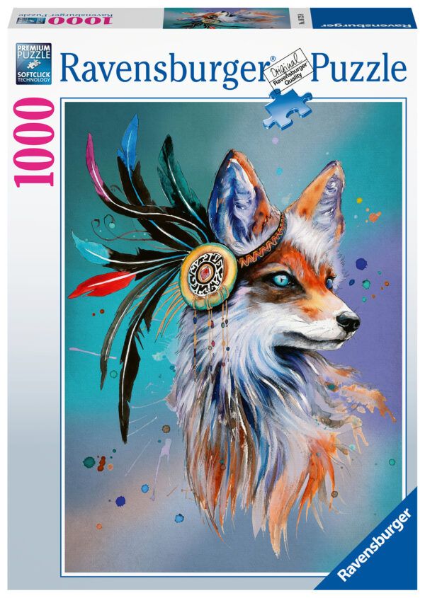 Ravensburger Puzzle 1000 pc Fantasy Fox 1