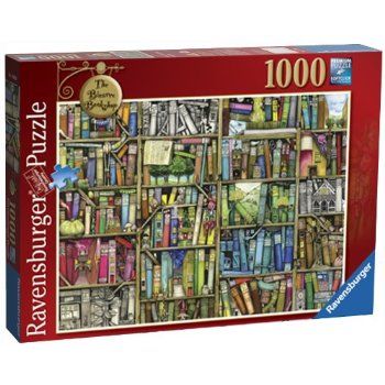 Ravensburger Puzzle 1000 pc Bizarre Bookstore 1