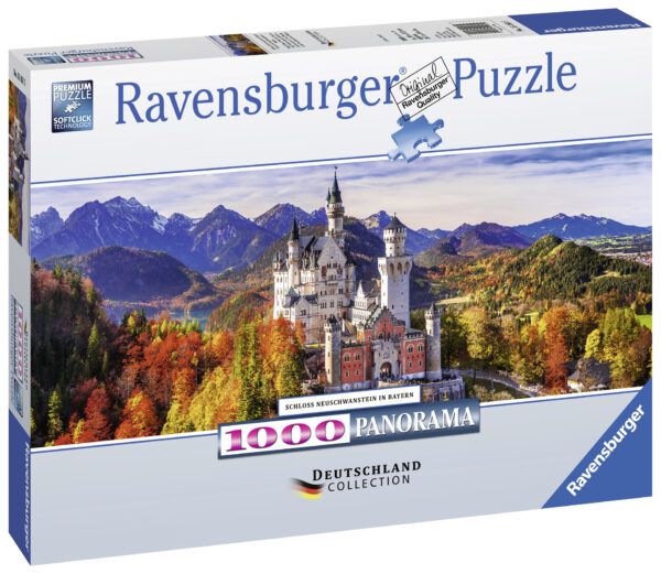 Ravensburger Panorama Puzzle 1000 pc Neuschwantstein Castle 1