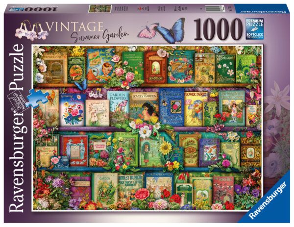 Ravensburger Puzzle 1000 pc Old-Fashioned Garden Manuals 1