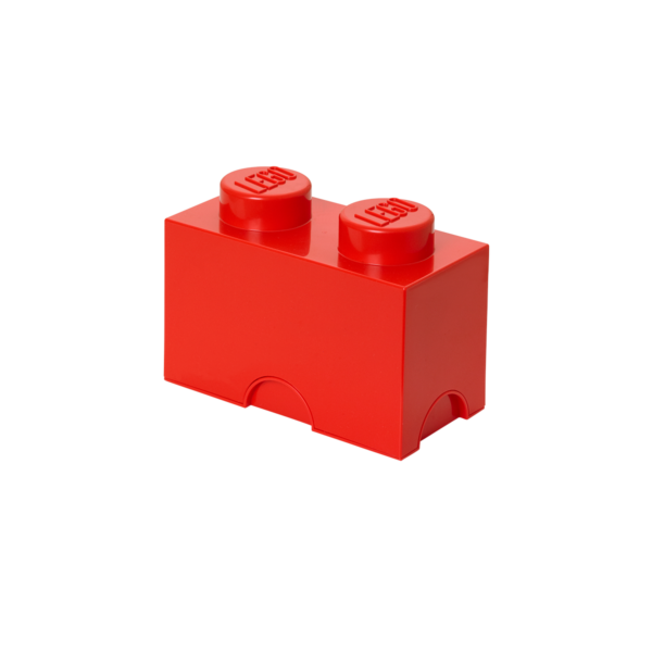 LEGO Storage Brick 2 Red 1