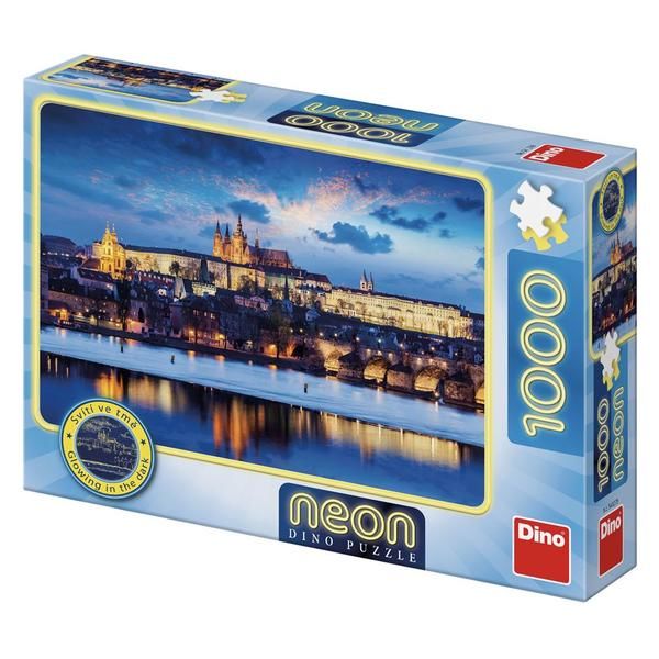 Dino Neon Puzzle 1000 pc Prague 1