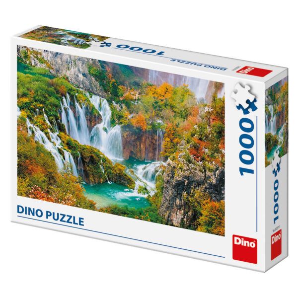 Dino Puzzle 1000 pc Plitvice Lakes, Croatia 1