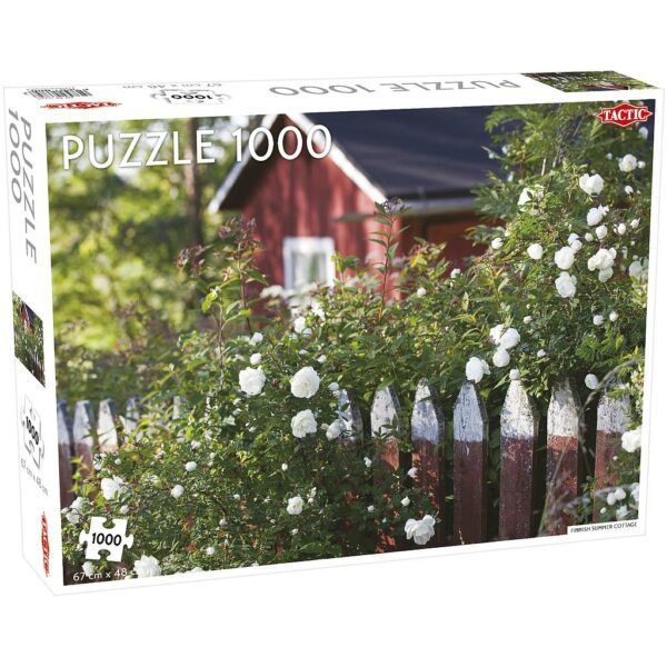 Tactic Puzzle 1000 pc Finnish Cottage 1
