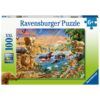 Ravensburger Puzzle 100 pc Savannah Jungle Waterhole 3
