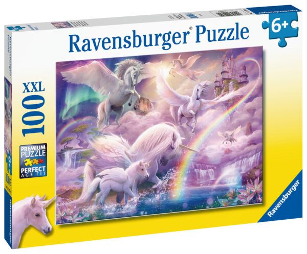 Ravensburger Puzzle 100 pc Pegasus Unicorns 1