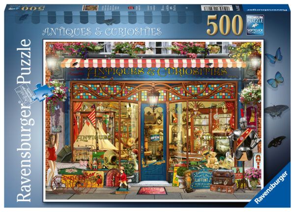 Ravensburger Puzzle 500 pc Antiques & Curiosities 1