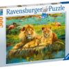 Ravensburger Puzzle 500 pc Lions in the Savannah 3