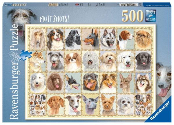 Ravensburger Puzzle 500 pc Dog Portraits 1