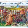 Ravensburger Puzzle 500 pc Cute Dogs in the Garden 3