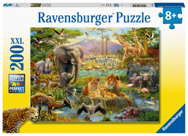 Ravensburger Puzzle 200 pc Animals of the Savanna 1