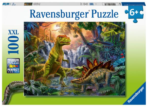 Ravensburger Puzzle 100 pc Dinosaur Oasis 1