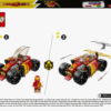 LEGO Ninjago Kai’s Ninja Race Car EVO 15