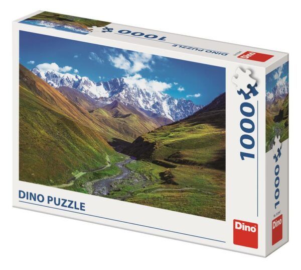 Dino Puzzle 1000 pc Mountain of Shkhara 1