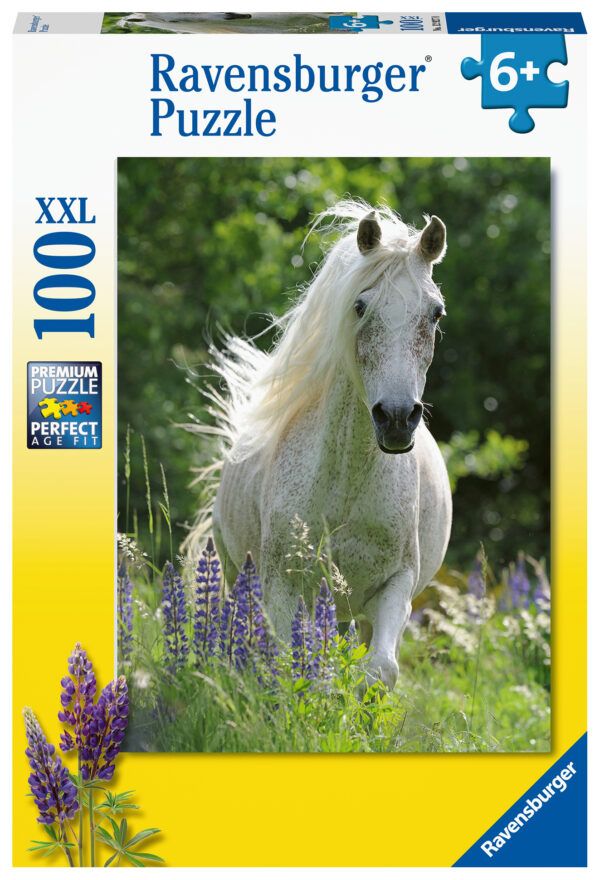 Ravensburger Puzzle 100 pc White Horse 1