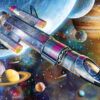 Ravensburger Puzzle 100 pc Space Mission 5