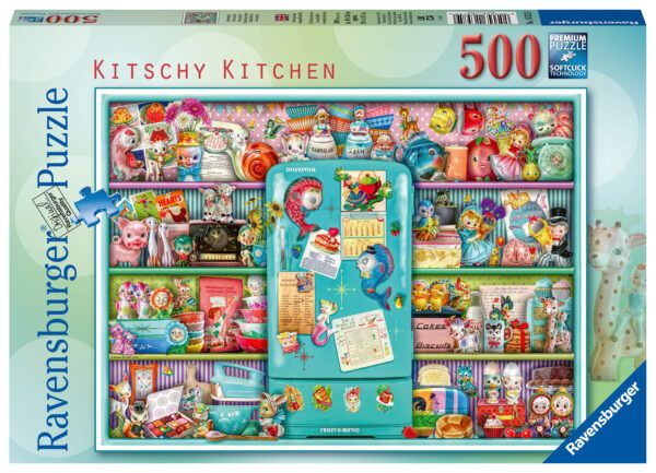 Ravensburger Puzzle 500 pc Kitschy Kitchen 1