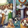 Ravensburger Puzzle 200 pc Dogs in the Wash 5