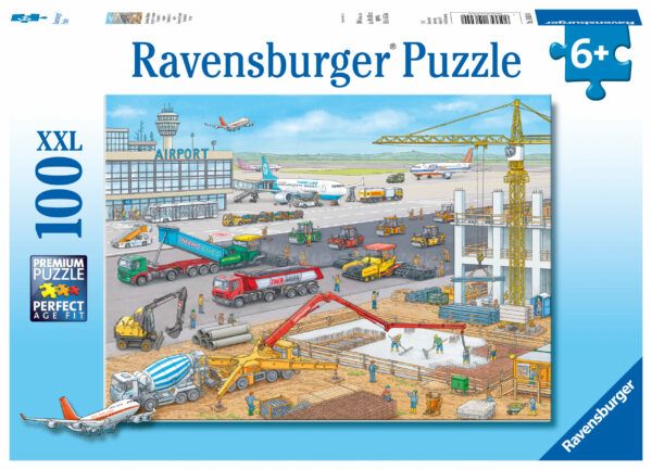 Ravensburger Puzzle 100 pc Constructionsite at the Airport 1
