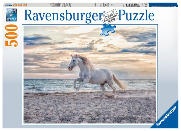 Ravensburger Puzzle 500 pc Horse on the Beach 1