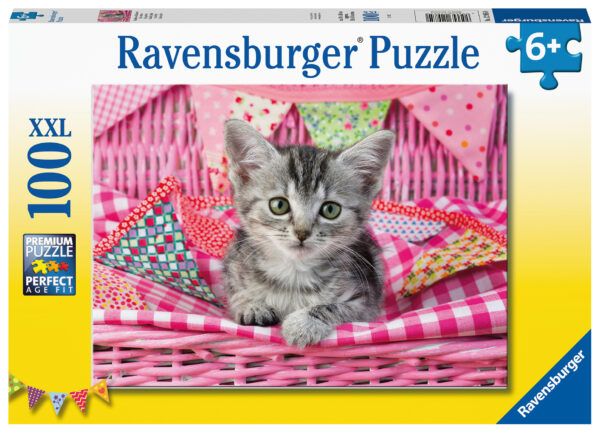 Ravensburger Puzzle 100 pc Cute Kitten 1