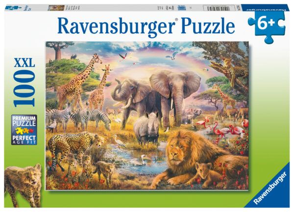 Ravensburger Puzzle 100 pc Primitive Nature 1