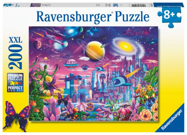 Ravensburger Puzzle 200 pc The Cosmic City 1