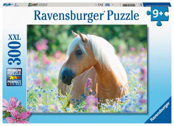 Ravensburger Puzzle 300 pc Horse in Flowers 1