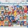 Ravensburger Puzzle 500 pc Typical Faces 3