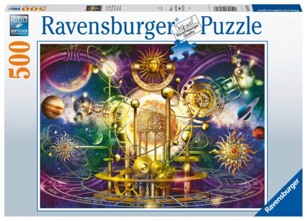 Ravensburger Puzzle 500 pc The Golden Solar System 1