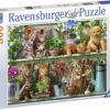 Ravensburger Puzzle 500 pc Cats on the Shelf 3